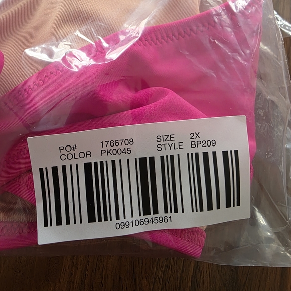NWT J. Crew Heritage‎ 1989 High-Leg Bikini Bottom Radiant Fuchsia Size Plus 2X - Picture 7 of 7